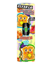 Load image into Gallery viewer, An Indica French Toast Elyxr LA Live Resin THC-A Disposable Vape (1 gram/1mL).
