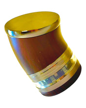 Load image into Gallery viewer, A walnut Metal and Wood 4-Piece Bend Grinder.
