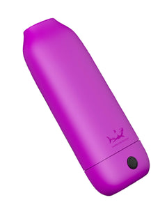 A purple Cloak V2 Cartridge Battery & Dab Pen.