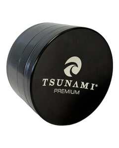 A black Tsunami Large Concave Metal Grinder.