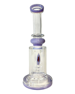 The back of a Star and Moon Dab Rig Water Pipe.