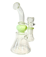 Load image into Gallery viewer, A Slyme Honeycomb Water Pipe.
