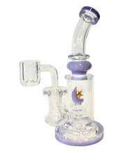 Load image into Gallery viewer, A Star and Moon Dab Rig Water Pipe.
