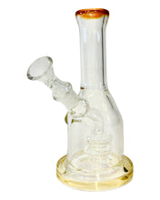 Load image into Gallery viewer, A Double Showerhead Bottleneck Bong.

