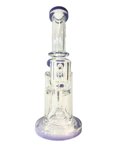 The front of a Star and Moon Dab Rig Water Pipe.