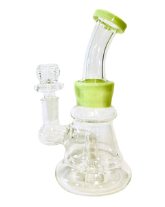 The side of a Slymey Showerhead Mini Water Pipe.