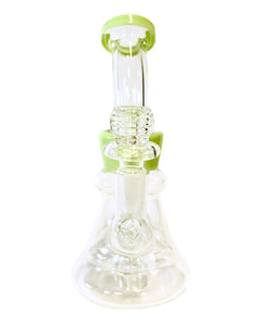 The front of a Slymey Showerhead Mini Water Pipe.