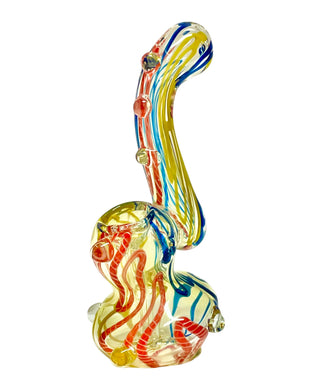 A Dotted Twist Bubbler Pipe.