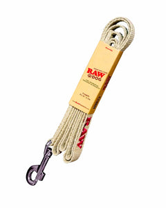 A RAW Hemp Dog Leash.