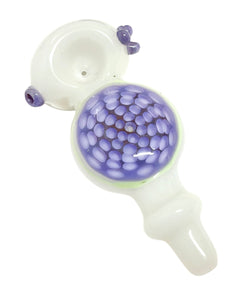A Large Honeycomb Dotted Hand Pipe.