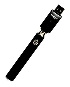 A black Spark Stix Variable Voltage Pen Battery.