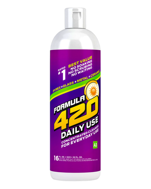 A 16oz bottle of Formula 420 Daily Use Concentrated Cleaner.