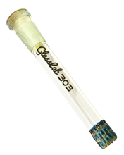 Load image into Gallery viewer, A Blue Honey Glasslab 303 Colored Downstem.
