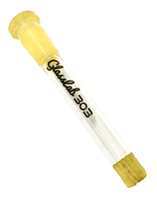 Load image into Gallery viewer, A Canary Glasslab 303 Colored Downstem.
