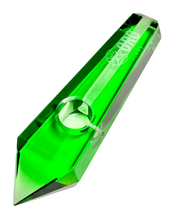 Load image into Gallery viewer, An Emerald Oro Gemstone Pipe.
