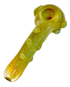 A TKO Glassworks Eyeball Spoon Hand Pipe.