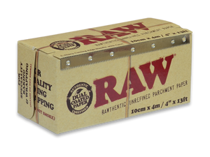 Raw Unrefined Parchment Paper Roll 4 x 13