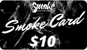 A $10 Smoke Glass and Vape Gift Card.