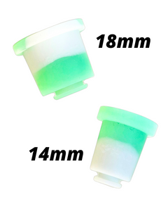 Glow in the Dark Adjustable Silicone Downstem