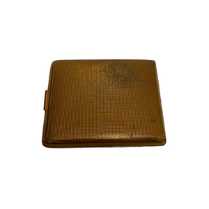 Evans Gold Plated Cigarette Case