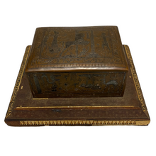 Load image into Gallery viewer, Antique Egyptian Hieroglyphic Cigarette Box
