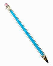 Load image into Gallery viewer, A blue Classic Glitter Pencil Dabber.
