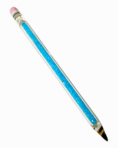 A blue Classic Glitter Pencil Dabber.
