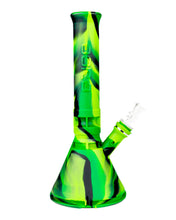 Load image into Gallery viewer, A Jungle Eyce Silicone Beaker Bong.
