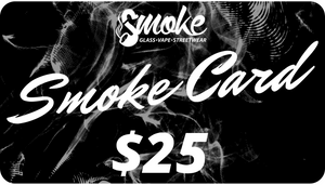 A $25 Smoke Glass and Vape Gift Card.