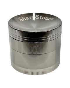 A gunmetal gray 55mm Sharpstone Concave Grinder.