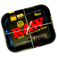 Load image into Gallery viewer, A RAW Black Large Rolling Tray.
