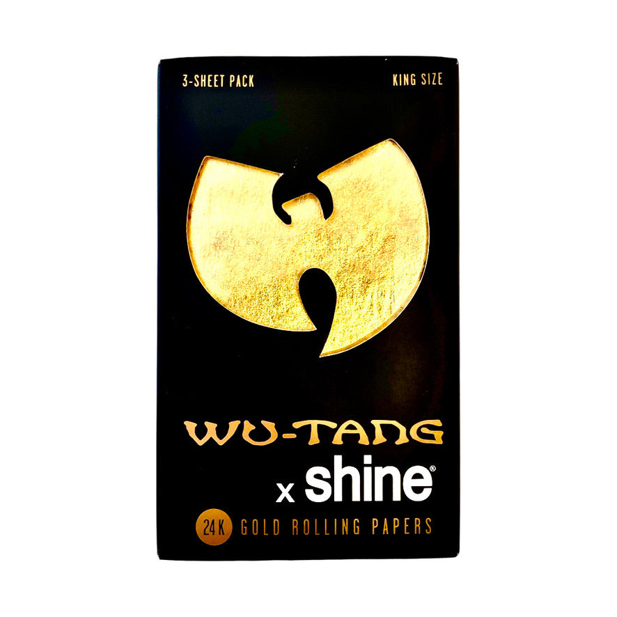 Shine Wu Tang King Size Gold Rolling Papers