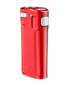 A Red Yocan UNI Twist Universal Box Mod.