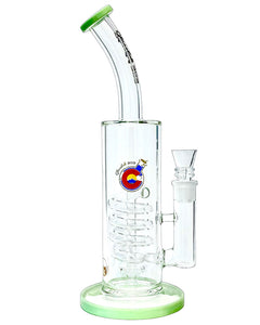 Bent Neck Coil Water Pipe