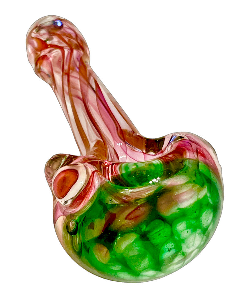Lined Honeycomb Pop Spoon Pipe