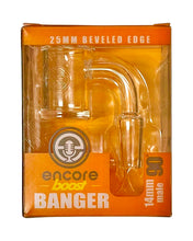 Load image into Gallery viewer, An Encore Boost 14mm Quartz Banger in its packaging.
