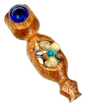 Load image into Gallery viewer, South American Tornillo Wooden Steamroller Pipe
