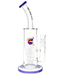 Bent Neck Coil Water Pipe