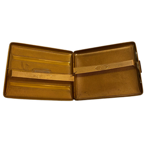 Evans Gold Plated Cigarette Case