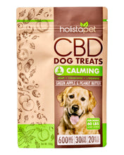 Load image into Gallery viewer, A bag of 600mg Holistapet CBD Calming Dog Treats.

