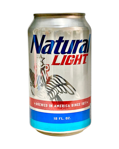 A Natural Light Beer Safe Can.