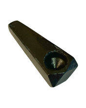 Load image into Gallery viewer, A black Onyx Stone Hand Pipe.
