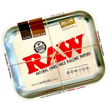 Load image into Gallery viewer, A RAW Metal Large Rolling Tray.
