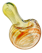 Load image into Gallery viewer, Fumed Chunky Head Strung Spoon Pipe
