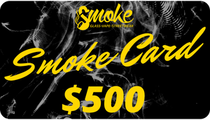 A $500 Smoke Glass and Vape Gift Card.