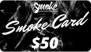 A $50 Smoke Glass and Vape Gift Card.