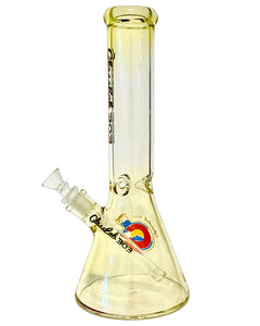 Silver Fumed Beaker Bong