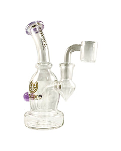 A purple-colored Encore Peanut Dab Rig.