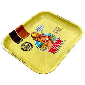 A RAW Girl Large Rolling Tray.