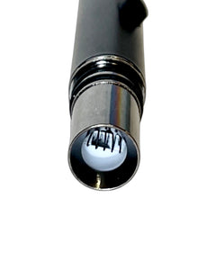 The quartz atomizer of a Dube Quartz Dab Pen.